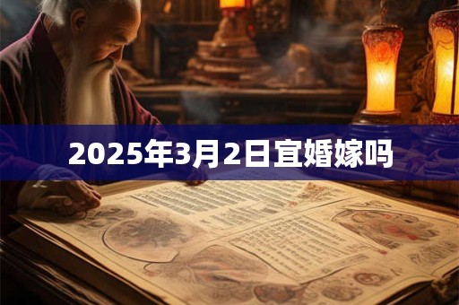 2025年3月2日宜婚嫁吗