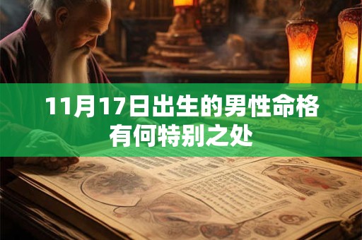 11月17日出生的男性命格有何特别之处