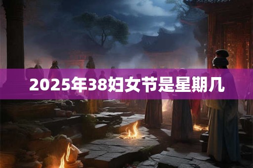 2025年38妇女节是星期几