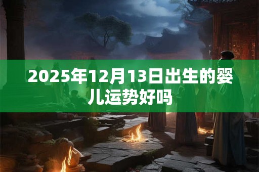 2025年12月13日出生的婴儿运势好吗