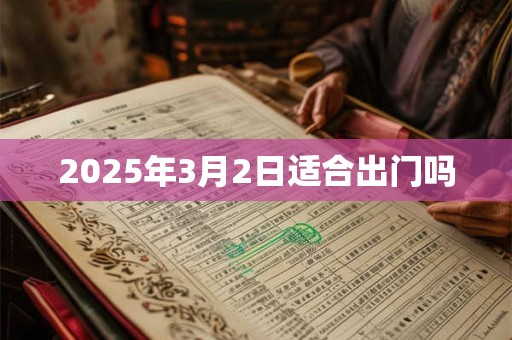 2025年3月2日适合出门吗
