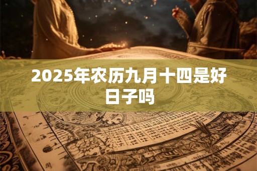 2025年农历九月十四是好日子吗