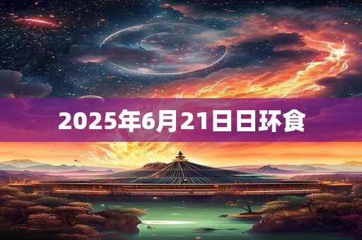 2025年6月21日日环食
