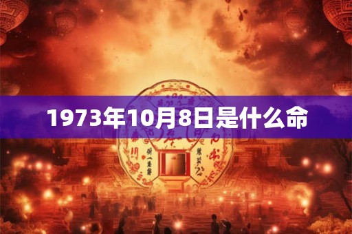 1973年10月8日是什么命