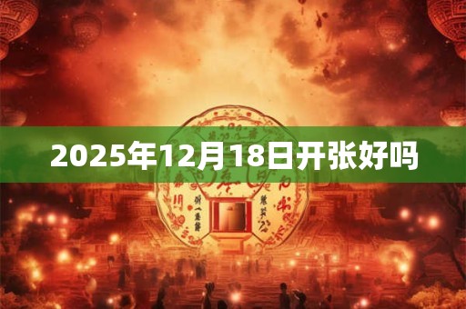 2025年12月18日开张好吗