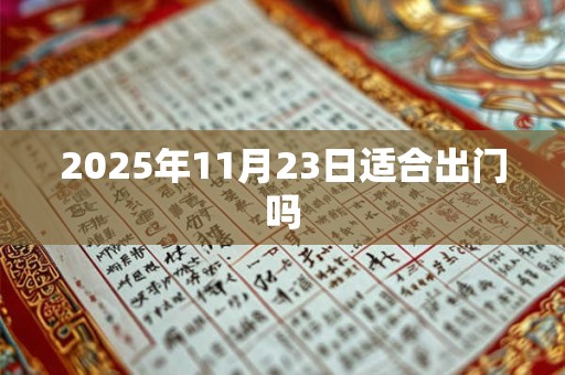 2025年11月23日适合出门吗