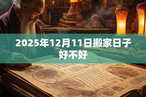 2025年12月11日搬家日子好不好