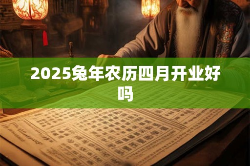 2025兔年农历四月开业好吗