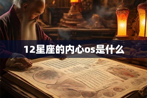 12星座的内心os是什么