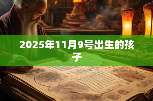 2025年11月9号出生的孩子