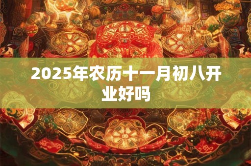2025年农历十一月初八开业好吗