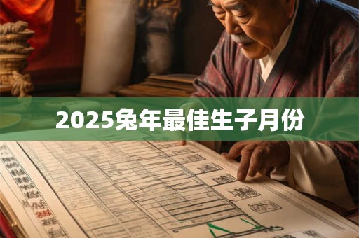 2025兔年最佳生子月份