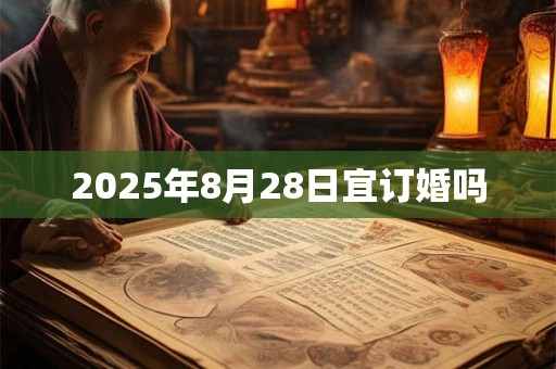 2025年8月28日宜订婚吗
