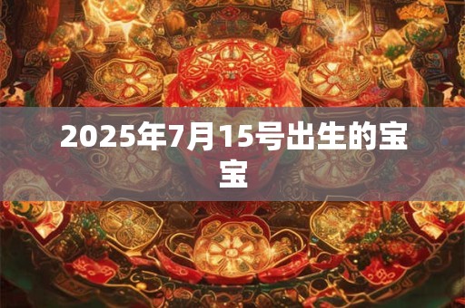 2025年7月15号出生的宝宝