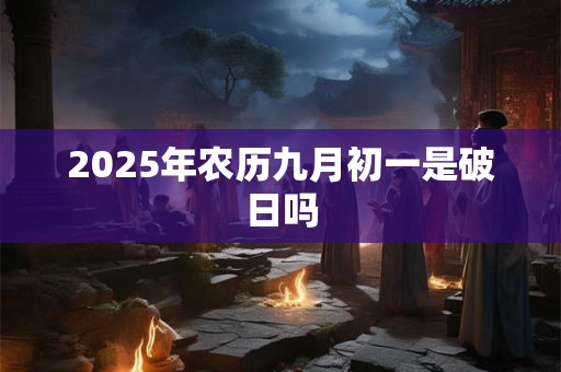 2025年农历九月初一是破日吗