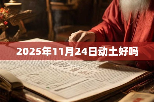 2025年11月24日动土好吗