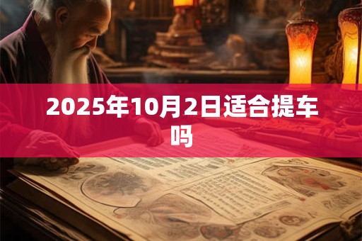 2025年10月2日适合提车吗 2025年10月2日适合提车吗