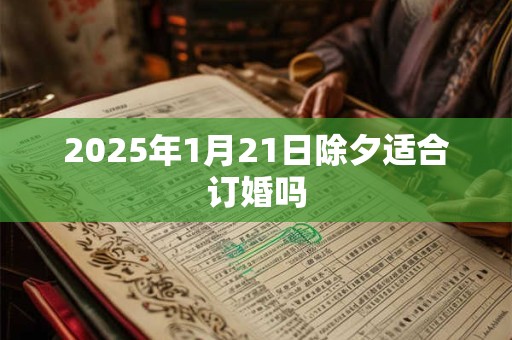 2025年1月21日除夕适合订婚吗