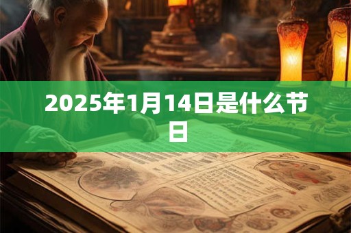 2025年1月14日是什么节日