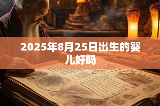 2025年8月25日出生的婴儿好吗
