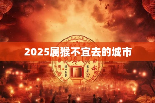 2025属猴不宜去的城市 2025属猴不宜去的城市