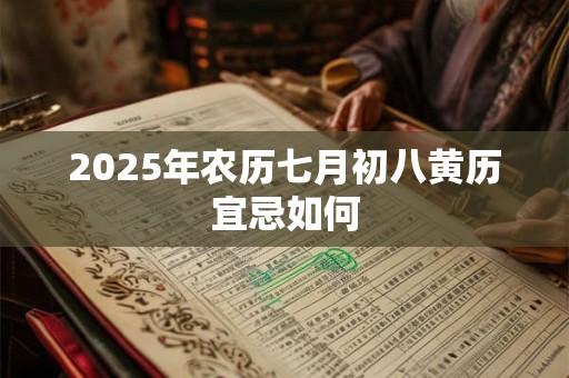 2025年农历七月初八黄历宜忌如何