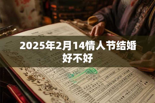 2025年2月14情人节结婚好不好