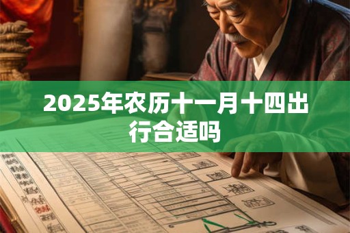 2025年农历十一月十四出行合适吗