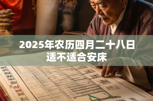 2025年农历四月二十八日适不适合安床