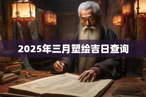 2025年三月塑绘吉日查询