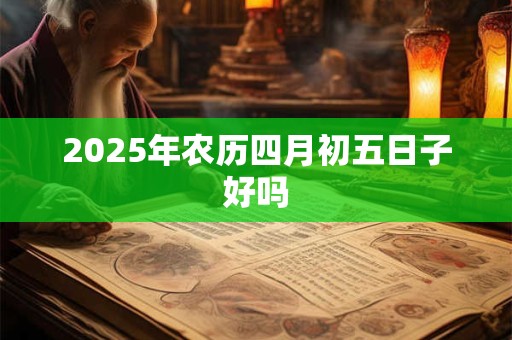 2025年农历四月初五日子好吗 2025年农历四月初五日子好吗