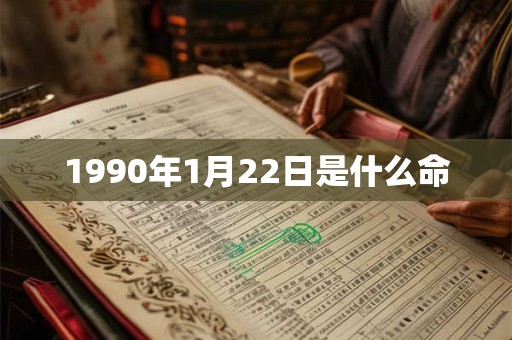 1990年1月22日是什么命