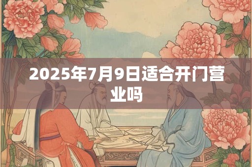 2025年7月9日适合开门营业吗