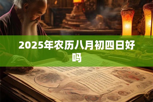 2025年农历八月初四日好吗