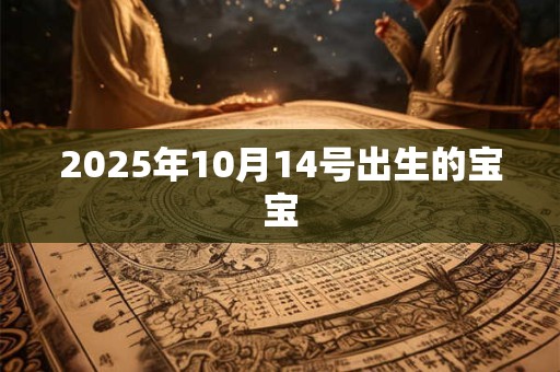 2025年10月14号出生的宝宝