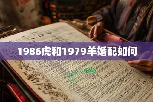 1986虎和1979羊婚配如何