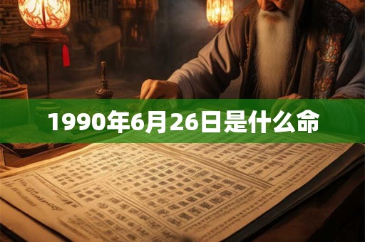 1990年6月26日是什么命