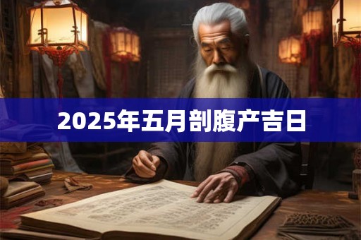 2025年五月剖腹产吉日