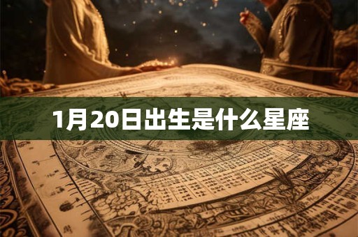 1月20日出生是什么星座