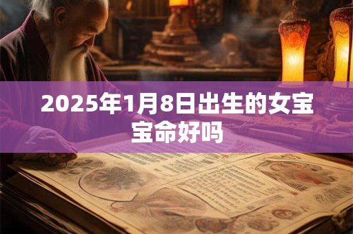 2025年1月8日出生的女宝宝命好吗