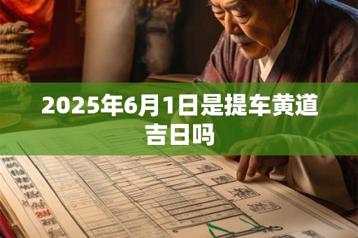 2025年6月1日是提车黄道吉日吗