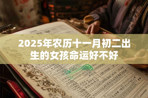 2025年农历十一月初二出生的女孩命运好不好