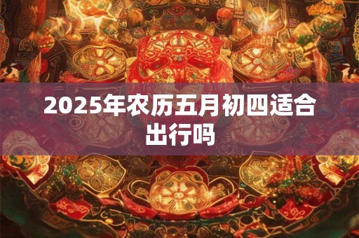 2025年农历五月初四适合出行吗