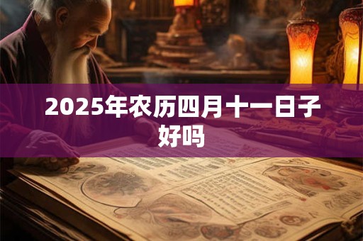 2025年农历四月十一日子好吗