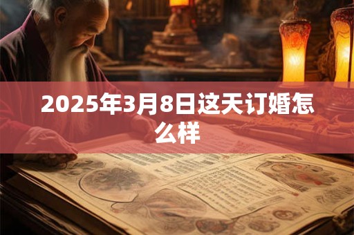 2025年3月8日这天订婚怎么样