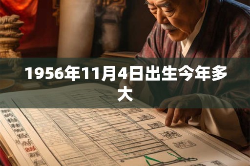 1956年11月4日出生今年多大