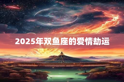 2025年双鱼座的爱情劫运