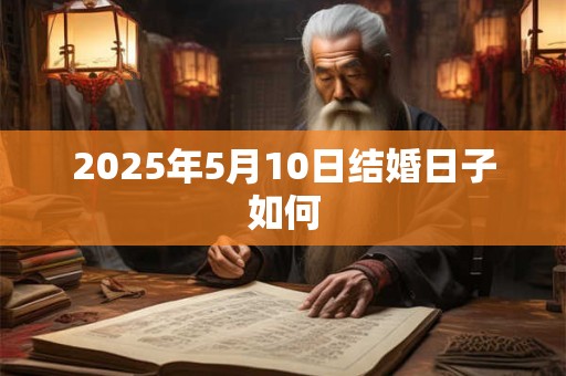 2025年5月10日结婚日子如何