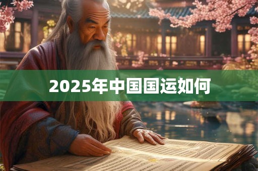 2025年中国国运如何