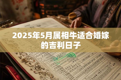 2025年5月属相牛适合婚嫁的吉利日子 2025年5月属相牛适合婚嫁的吉利日子